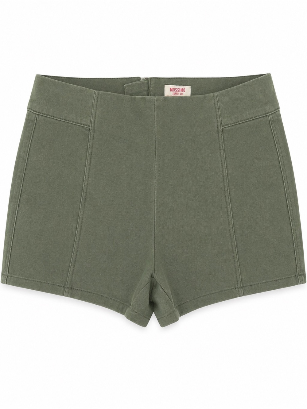 Mossimo Supply Co. Olive Green High Waist Women's Shorts Y2K style